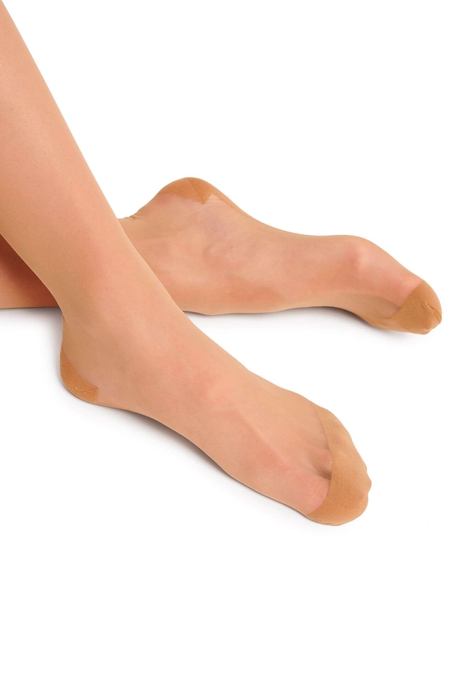 Колготки женские бежевые Cotton Sole 20done 6