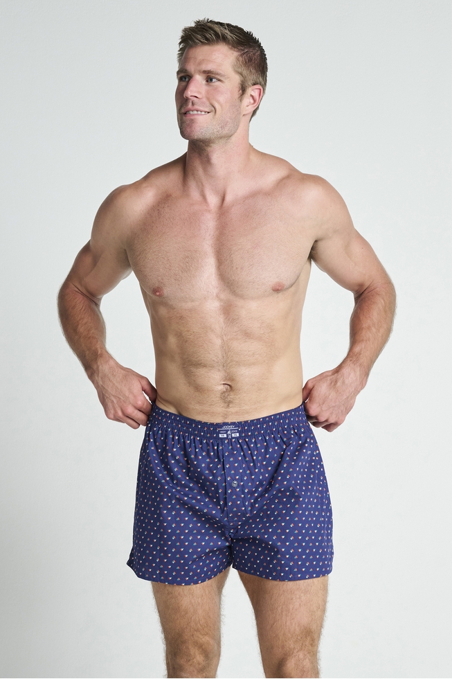 Набор мужских хлопковых трусов-шорт (2 шт.) 3