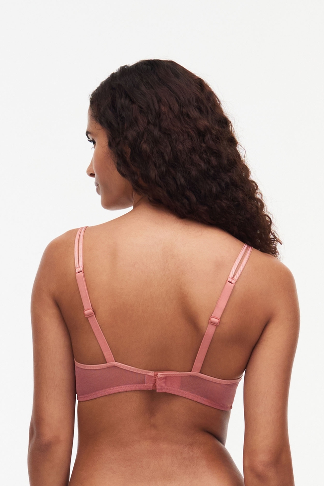  Кружевной бюстгальтер с мягкими чашками  2