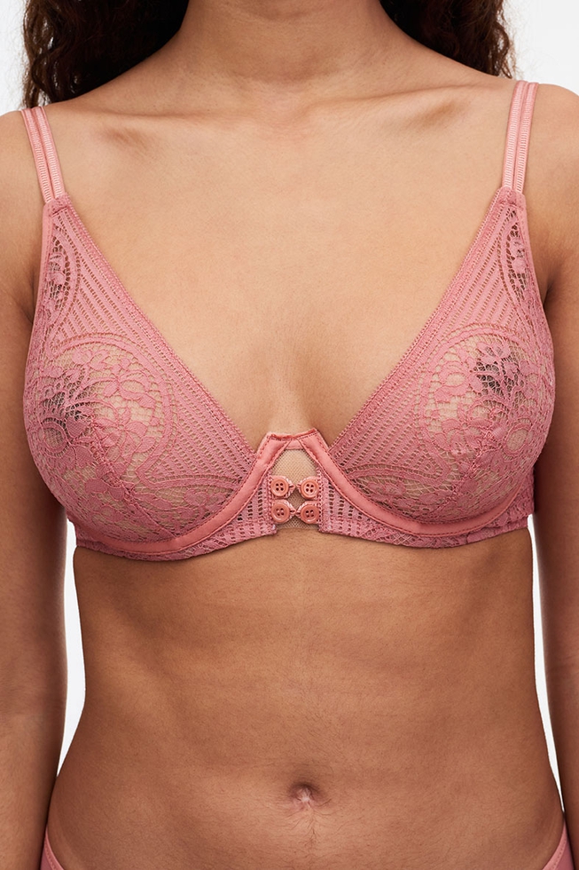  Кружевной бюстгальтер с мягкими чашками  3
