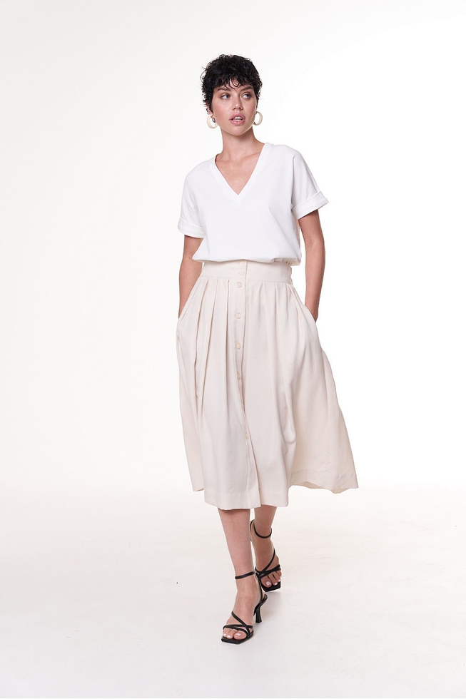 Женская юбка миди 5