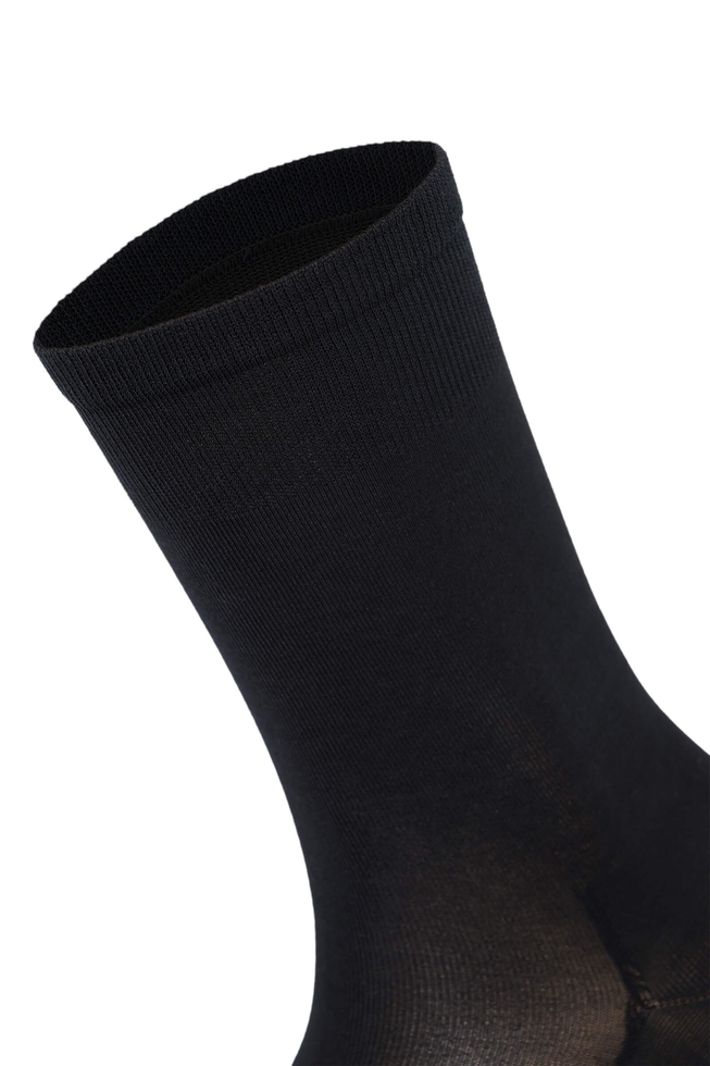 Носки женские чёрные Finest Cotton 6