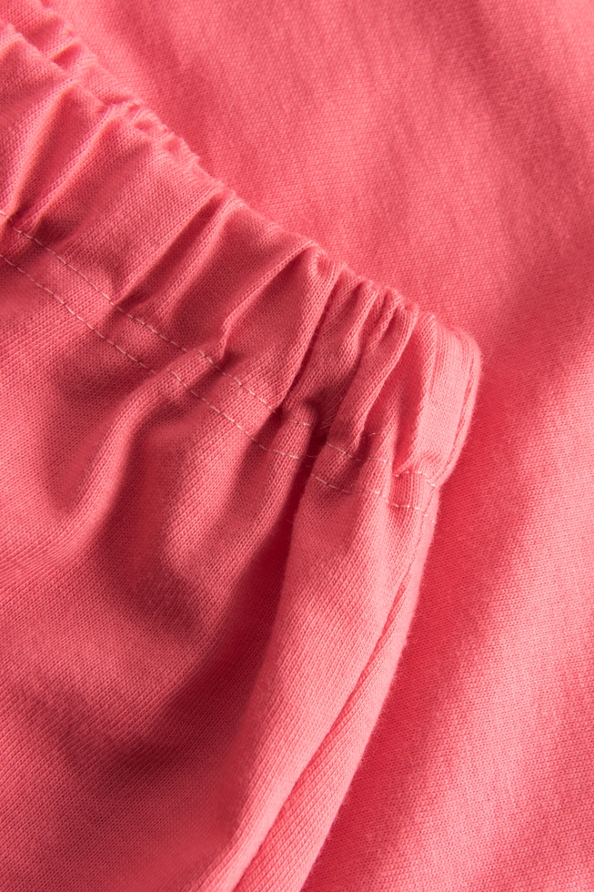  Женский красный домашний костюм (блузка с капри)  5