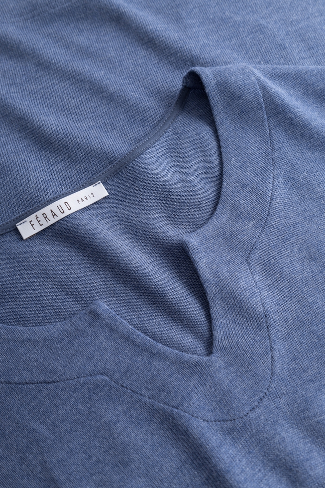  Женский домашний топ с карманами 7