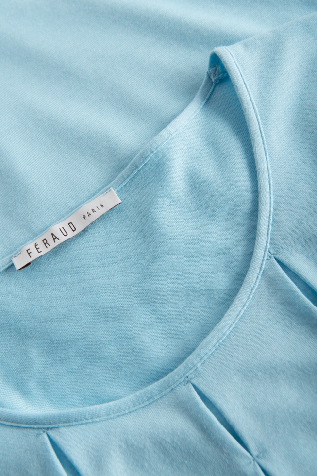  Женская хлопковая пижама с брюками  7