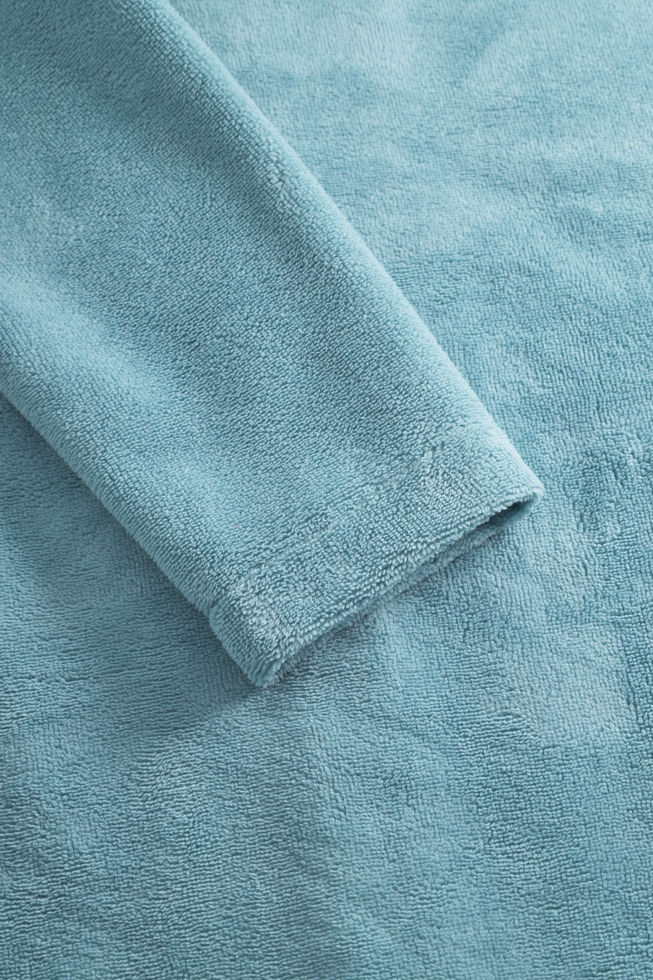  Женский махровый халат на молнии  5