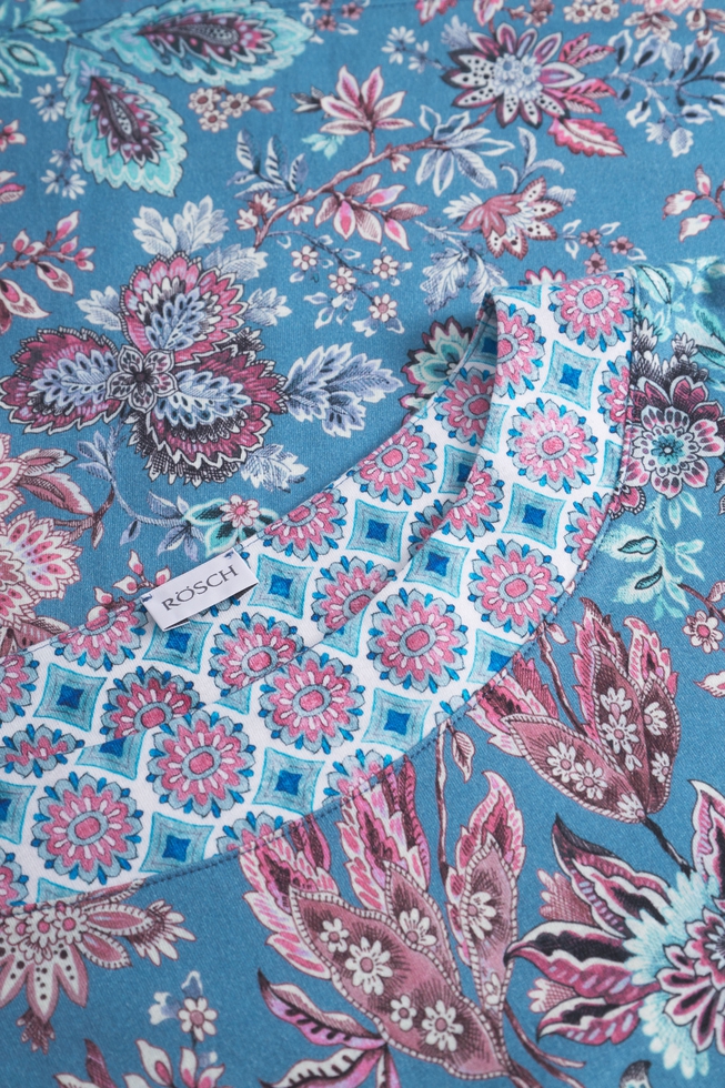  Женский домашний лонгслив с принтом  6