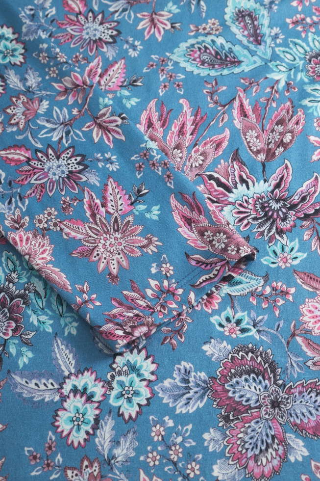  Женский домашний лонгслив с принтом  5