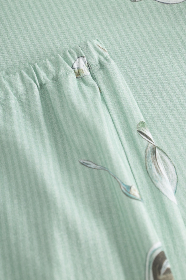  Женская пижама с брюками с принтом  4