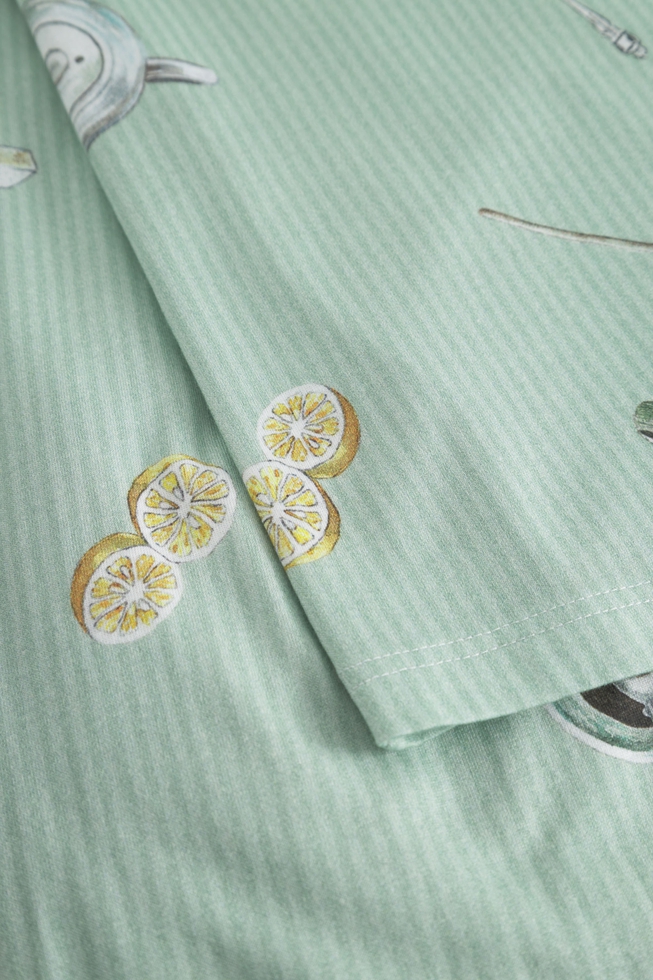  Женская сорочка миди с принтом  4