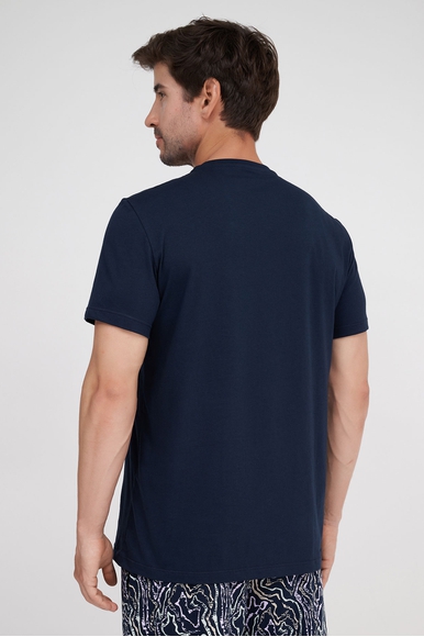  Мужская хлопковая пижама с шортами  Emporio Armani 1113604R567 купить в интернет-магазине Bestelle фото 3