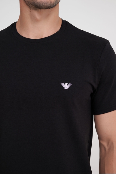  Мужская хлопковая пижама с шортами  Emporio Armani 1115734R506 купить в интернет-магазине Bestelle фото 4