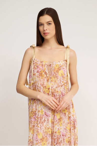 Жёлтое пляжное платье Les NéoBourgeoises FANTASIA купить в интернет-магазине Bestelle фото 4