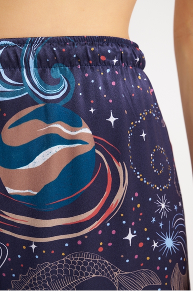  Женская шелковая пижама с брюками  Derek Rose 2050-BRIN купить в интернет-магазине Bestelle фото 7