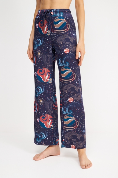  Женская шелковая пижама с брюками  Derek Rose 2050-BRIN купить в интернет-магазине Bestelle фото 5