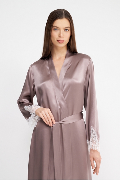  Женский шелковый халат  Oryades 15S0224 купить в интернет-магазине Bestelle фото 3