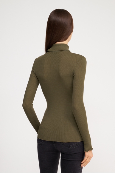 Женская зелёная водолазка  ARTIMAGLIA 54904 купить в интернет-магазине Bestelle фото 3