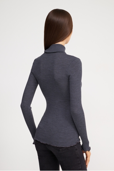 Женская серая водолазка  ARTIMAGLIA 54904 купить в интернет-магазине Bestelle фото 3