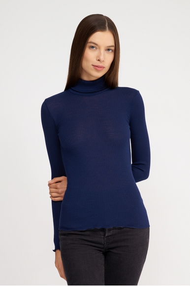 Женская синяя водолазка  ARTIMAGLIA 54904 купить в интернет-магазине Bestelle фото 1