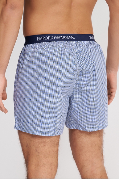  Мужские хлопковые трусы-шорты  Emporio Armani 1109914F576 купить в интернет-магазине Bestelle фото 2