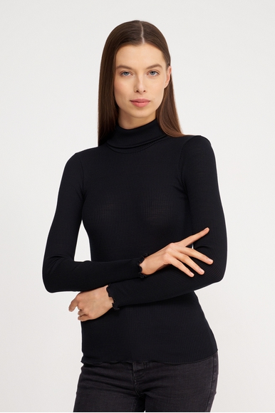 Женская чёрная водолазка  ARTIMAGLIA 54904 купить в интернет-магазине Bestelle фото 2