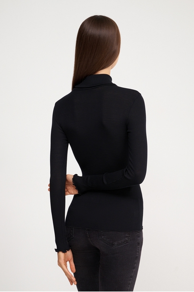 Женская чёрная водолазка  ARTIMAGLIA 54904 купить в интернет-магазине Bestelle фото 3