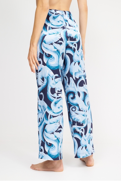  Женская шелковая пижама с брюками  Derek Rose 2050-BRIN купить в интернет-магазине Bestelle фото 6