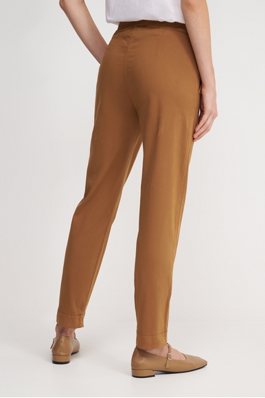 Женские коричневые брюки  Max Mara Leisure TERRENO 242613602 купить в интернет-магазине Bestelle фото 2