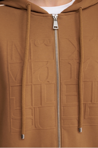 Женское коричневое худи  Max Mara Leisure ALBORE 242692601 купить в интернет-магазине Bestelle фото 4