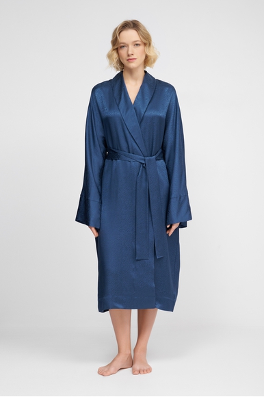  Женский шелковый длинный халат  Zimmerli 610015401 купить в интернет-магазине Bestelle фото 1