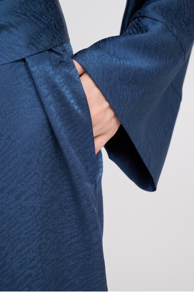  Женский шелковый длинный халат  Zimmerli 610015401 купить в интернет-магазине Bestelle фото 4