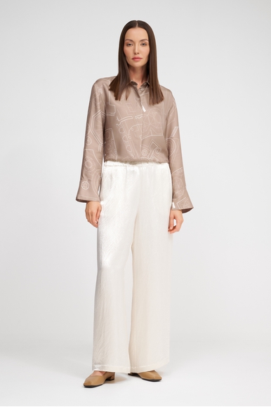  Женские широкие брюки  Max Mara Leisure ACCANTO 242613601 купить в интернет-магазине Bestelle фото 3