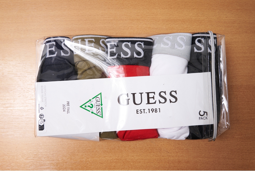 Набор мужские трусы-боксеры 5 шт Guess U4YG16K6YW1 купить в интернет-магазине Bestelle фото 21