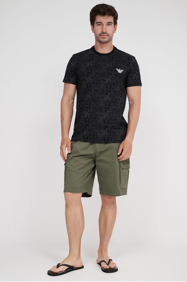  Мужские хлопковые шорты  Emporio Armani 2118354R471 купить в интернет-магазине Bestelle фото 3
