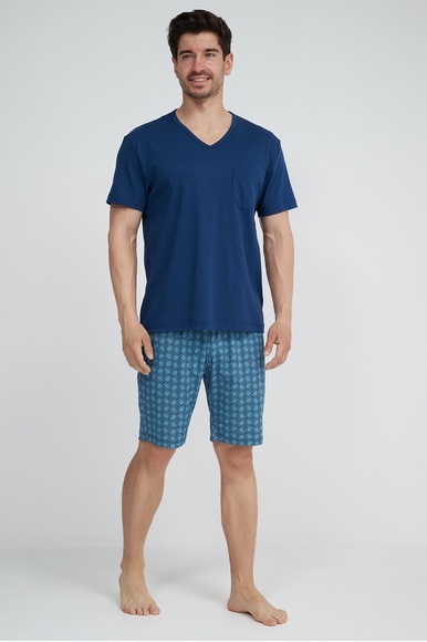  Мужская хлопковая пижама с шортами  Calida 46182 купить в интернет-магазине Bestelle фото 1