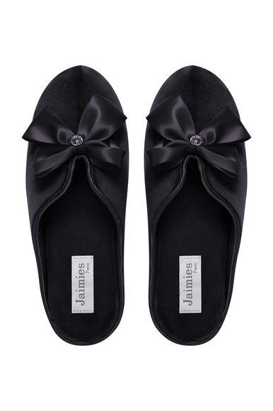 Женские чёрные тапочки Jaimies NATHALIA DIAM'S купить в интернет-магазине Bestelle фото 3