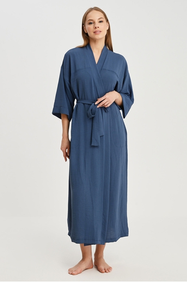  Женский длинный халат с карманами Diamond Tea 23827 купить в интернет-магазине Bestelle фото 1