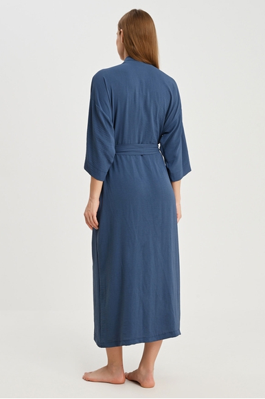  Женский длинный халат с карманами Diamond Tea 23827 купить в интернет-магазине Bestelle фото 3