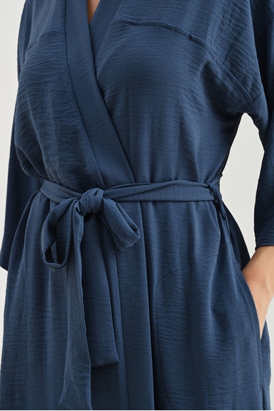  Женский длинный халат с карманами Diamond Tea 23827 купить в интернет-магазине Bestelle фото 4