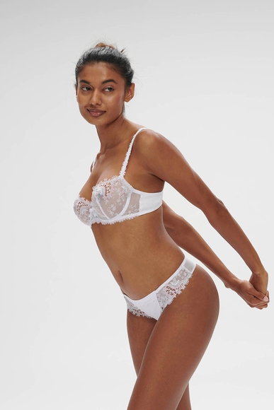 Белый бюстгальтер с мягкими чашками Simone Perele 12B330 купить в интернет-магазине Bestelle фото 5