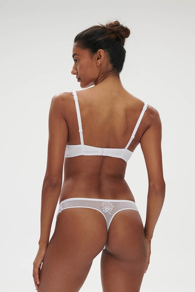 Белый бюстгальтер с мягкими чашками Simone Perele 12B330 купить в интернет-магазине Bestelle фото 4