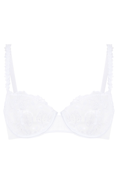 Белый бюстгальтер-балконет с мягкими чашками Simone Perele 13L330 купить в интернет-магазине Bestelle фото 7