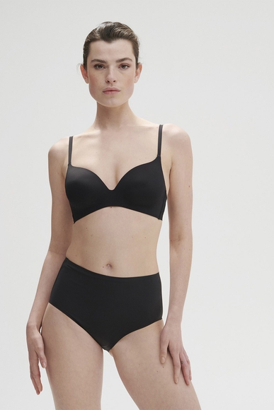  Женские черные высокие трусы-слипы  Simone Perele 13V610 купить в интернет-магазине Bestelle фото 3