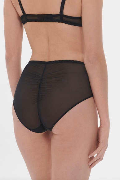  Женские черные высокие трусы-слипы  Simone Perele 1E2770 купить в интернет-магазине Bestelle фото 2