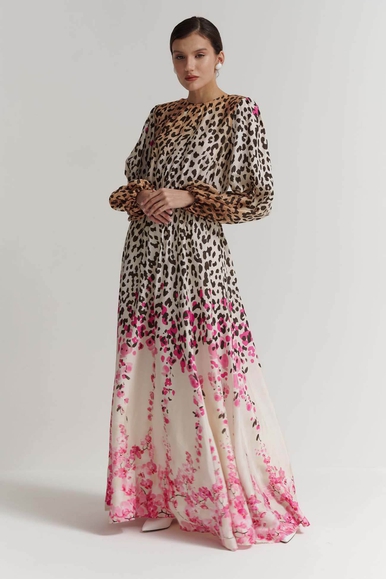  Женское длинное платье принт  Daniela Drei 2914 купить в интернет-магазине Bestelle фото 1