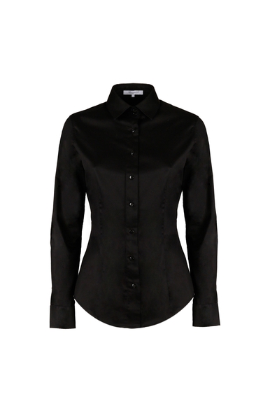  Черная блузка с длинным рукавом  Camicissima URSULASSP05 купить в интернет-магазине Bestelle фото 1