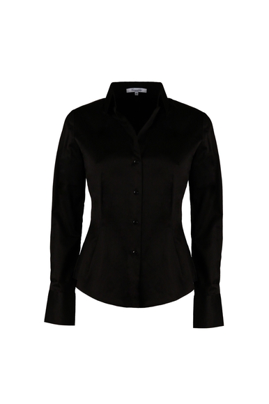  Черная блузка с длинным рукавом  Camicissima GRACESSP02 купить в интернет-магазине Bestelle фото 1