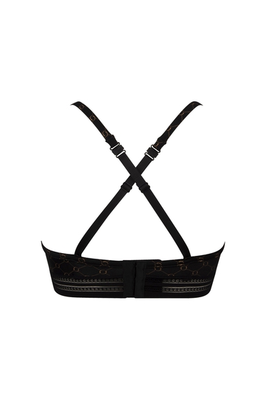  Черный бюстгальтер-топ с мягкими чашками  Antigel ELH6032 купить в интернет-магазине Bestelle фото 2