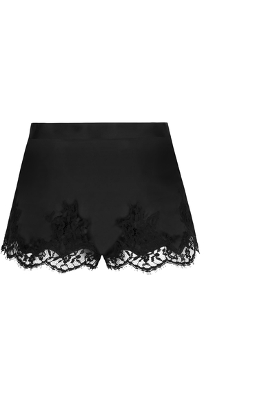 Женские домашние пижамные черные короткие шорты с кружевом Lise Charmel ALC0180 купить в интернет-магазине Bestelle фото 4