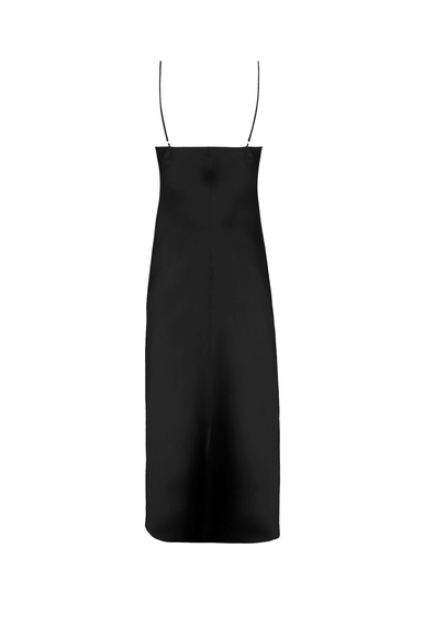 Ночная шелковая кружевная черная длинная женская сорочка Lise Charmel ALC1180 купить в интернет-магазине Bestelle фото 6